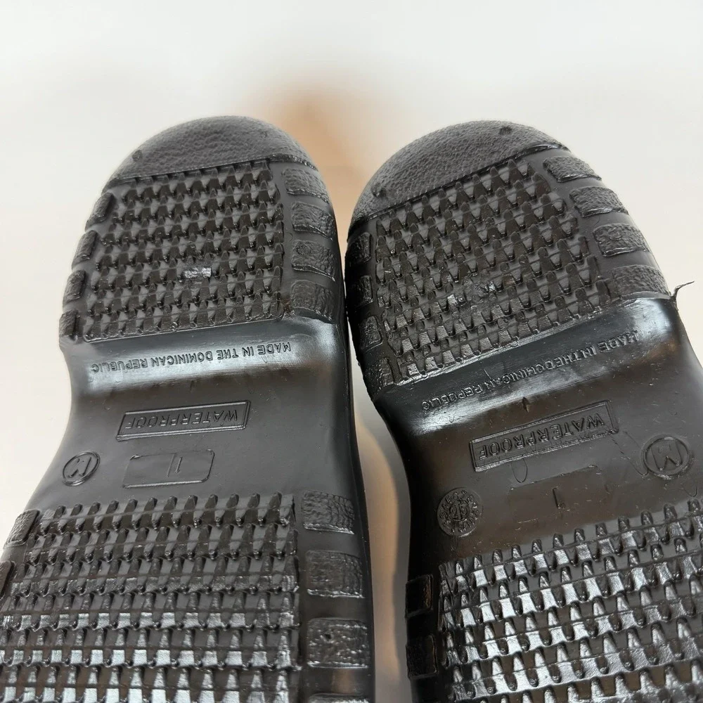 Onguard 86010 Black 4 inch Waterproof PVC Overshoe Cleated Sole Mens Medium NEW